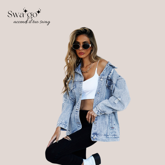 Giacca Jeans Denim Rebel