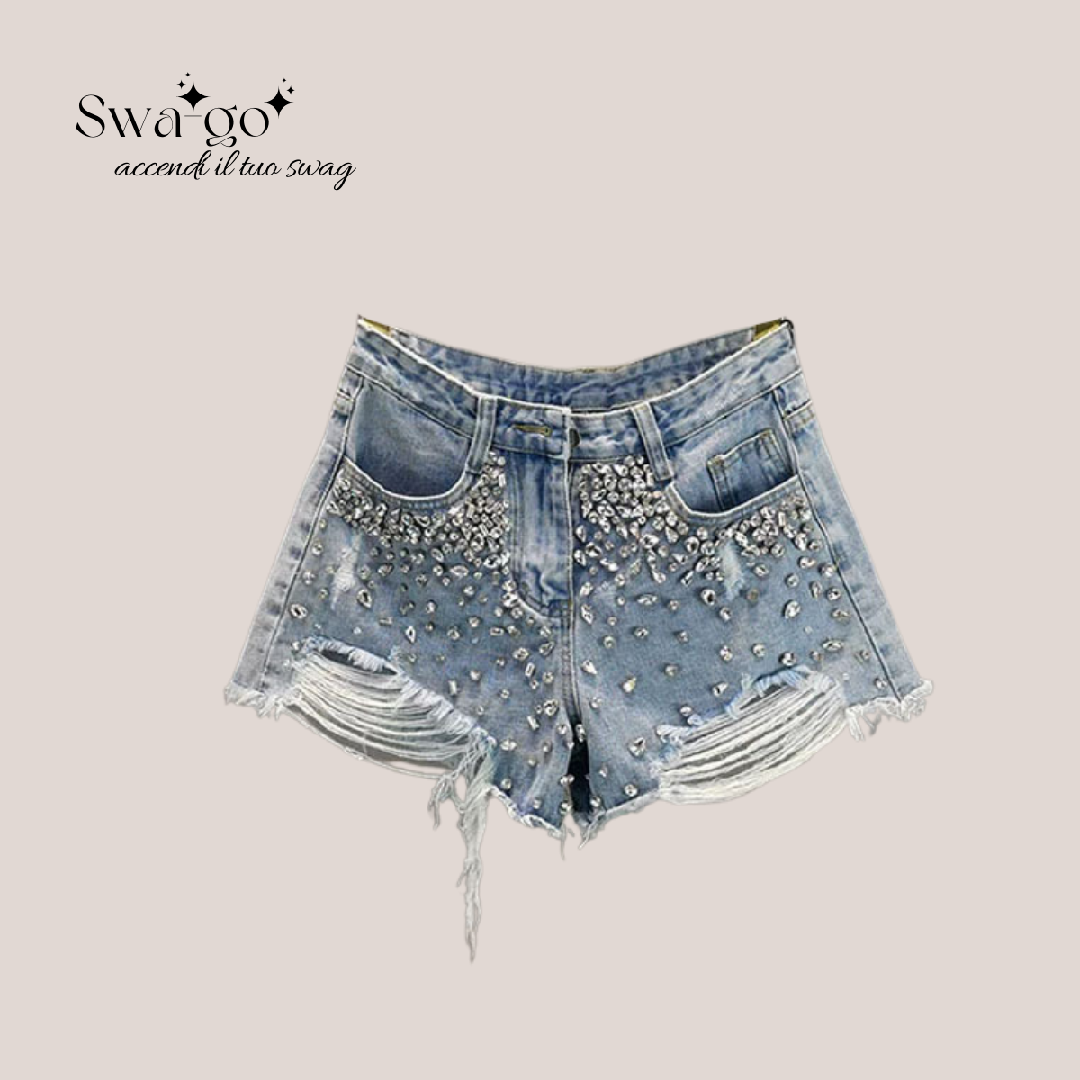 Denim Short Miu