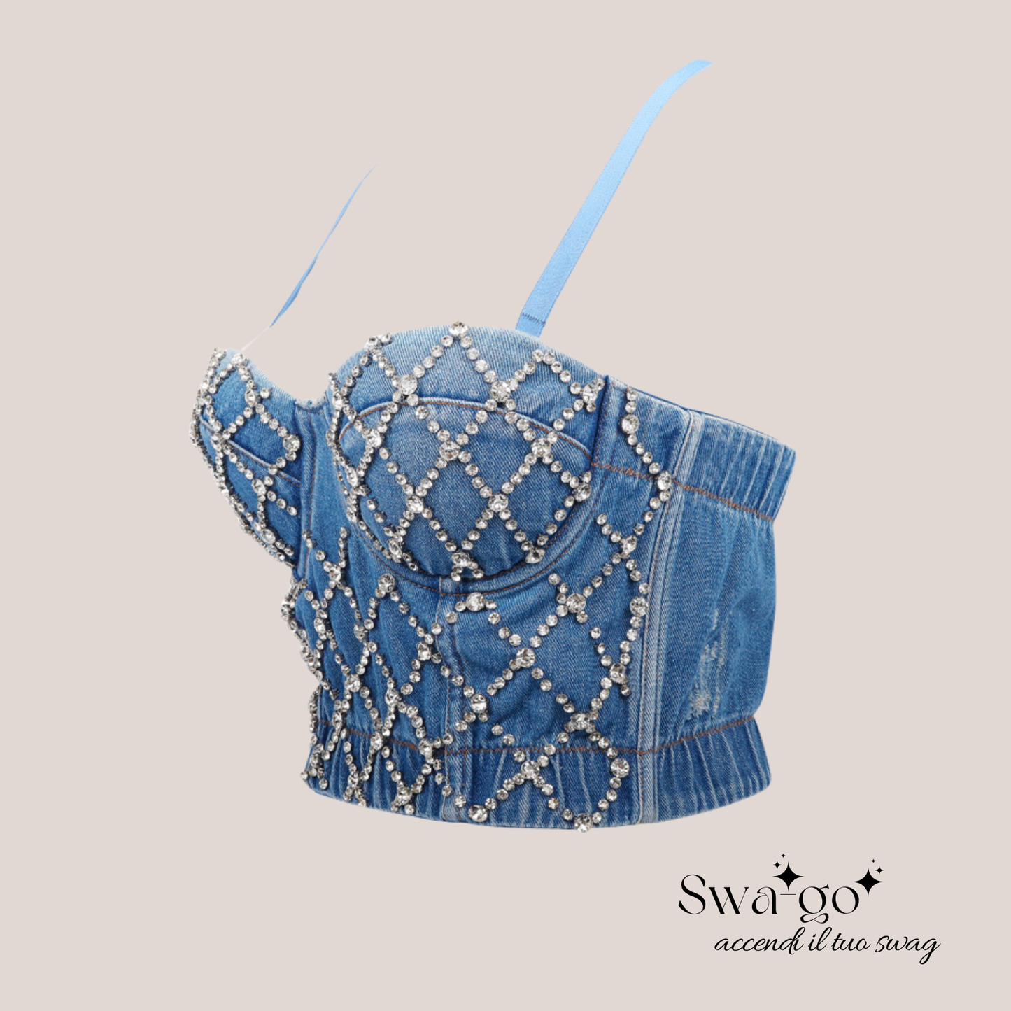 Corsetto Jeans Donna Diamond Denim