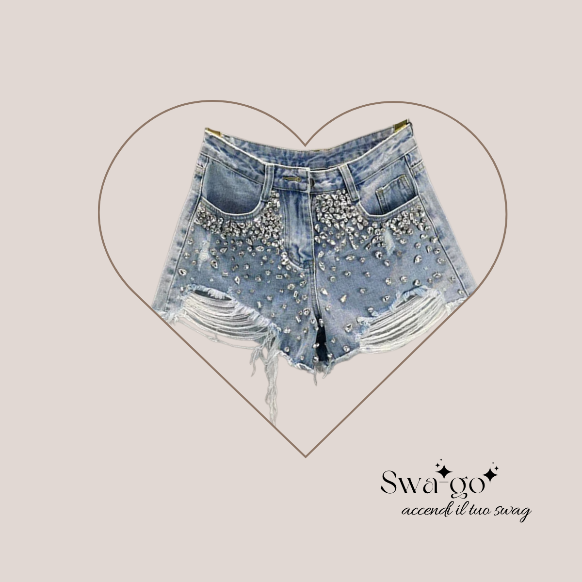 Denim Short Miu