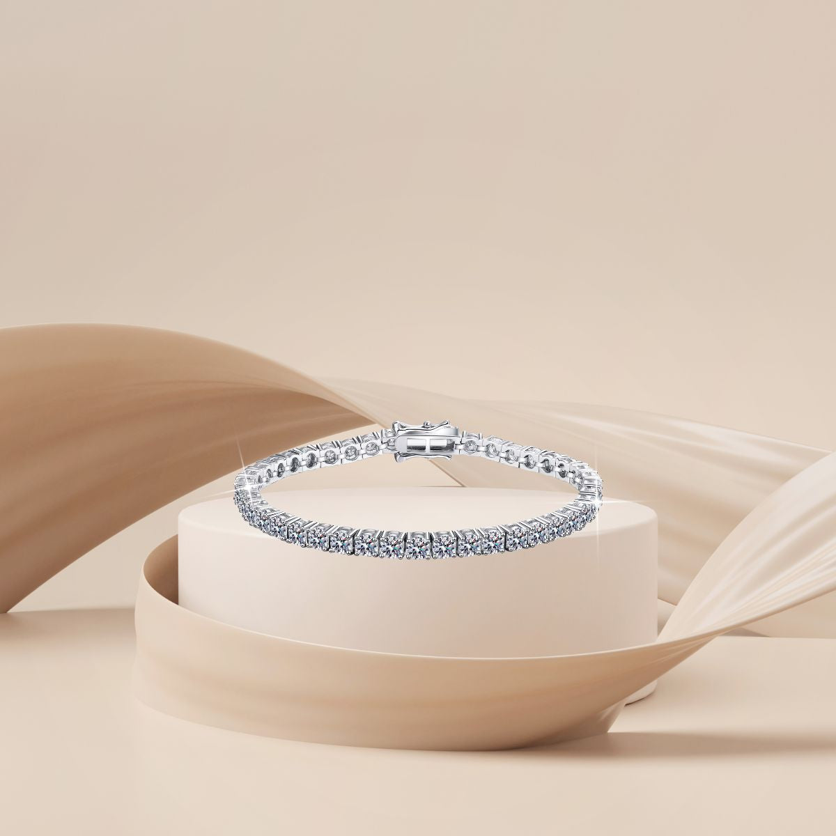 💎Bracciale Tennis Moissanite | Argento 925 Donna