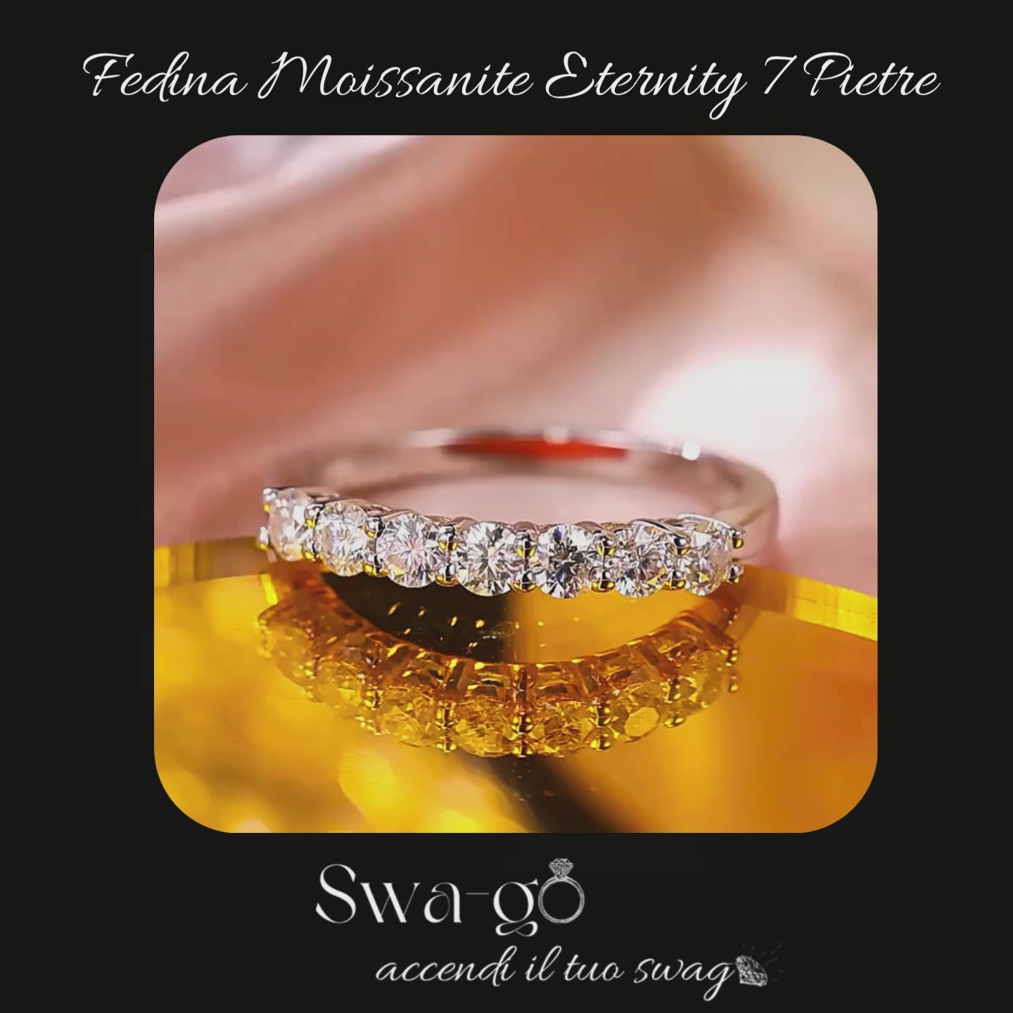 video fedina eternity moissanite