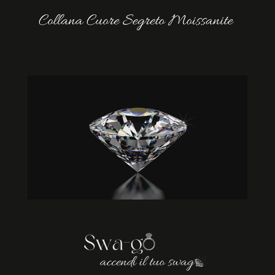 video diamante moissanite certificata GRA